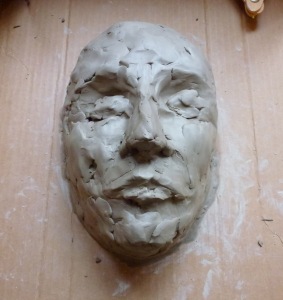 clay mask sculpt